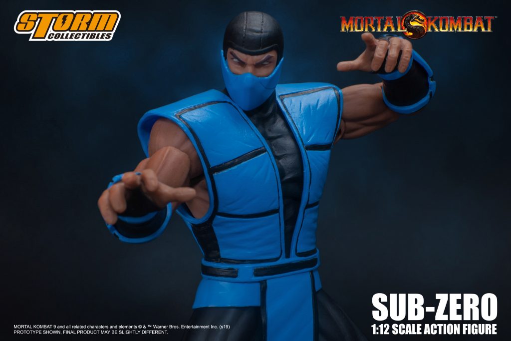 MORTAL KOMBAT 1/12 SCALE ACTION FIGURE SUB-ZERO VER.2 | モータルコンバット 1/12 アクションフィギュア サブゼロ VER.2