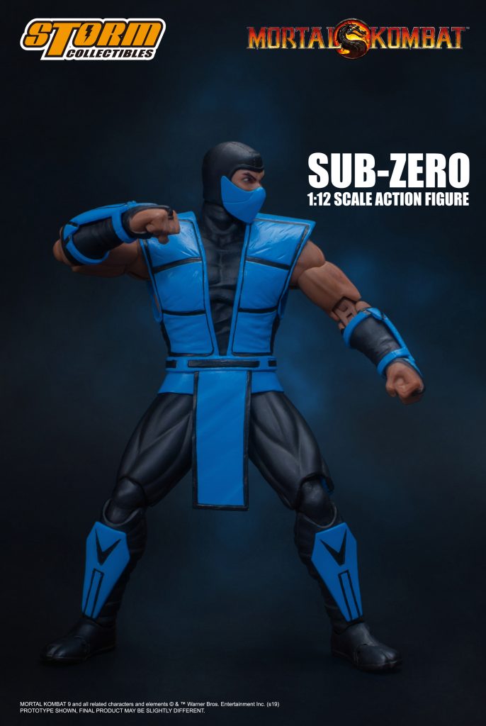 MORTAL KOMBAT 1/12 SCALE ACTION FIGURE SUB-ZERO VER.2 | モータルコンバット 1/12 アクションフィギュア サブゼロ VER.2