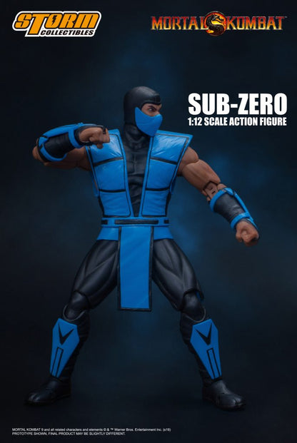 MORTAL KOMBAT 1/12 SCALE ACTION FIGURE SUB-ZERO VER.2 | モータルコンバット 1/12 アクションフィギュア サブゼロ VER.2