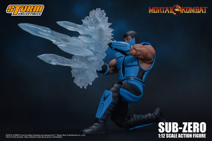 MORTAL KOMBAT 1/12 SCALE ACTION FIGURE SUB-ZERO VER.2 | モータルコンバット 1/12 アクションフィギュア サブゼロ VER.2