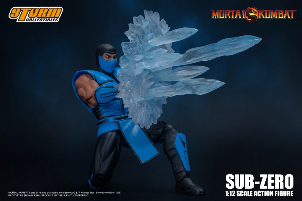 MORTAL KOMBAT 1/12 SCALE ACTION FIGURE SUB-ZERO VER.2 | モータルコンバット 1/12 アクションフィギュア サブゼロ VER.2