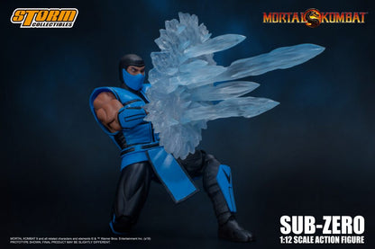 MORTAL KOMBAT 1/12 SCALE ACTION FIGURE SUB-ZERO VER.2 | モータルコンバット 1/12 アクションフィギュア サブゼロ VER.2