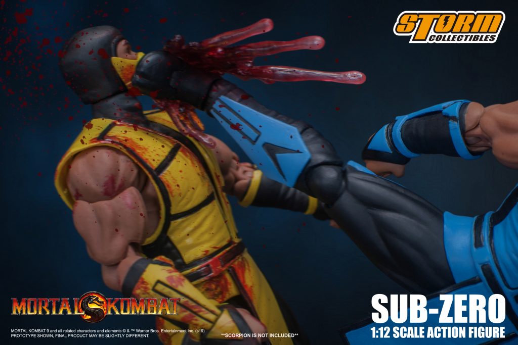 MORTAL KOMBAT 1/12 SCALE ACTION FIGURE SUB-ZERO VER.2 | モータルコンバット 1/12 アクションフィギュア サブゼロ VER.2