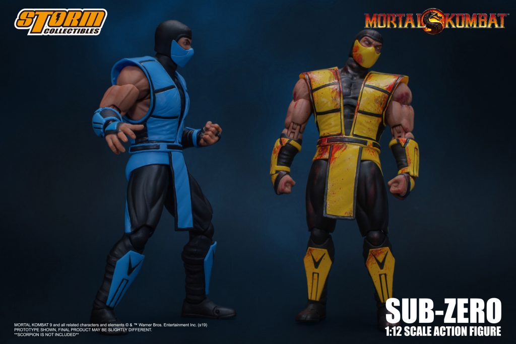 MORTAL KOMBAT 1/12 SCALE ACTION FIGURE SUB-ZERO VER.2 | モータルコンバット 1/12 アクションフィギュア サブゼロ VER.2