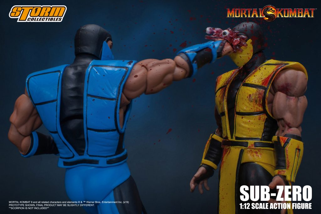 MORTAL KOMBAT 1/12 SCALE ACTION FIGURE SUB-ZERO VER.2 | モータルコンバット 1/12 アクションフィギュア サブゼロ VER.2