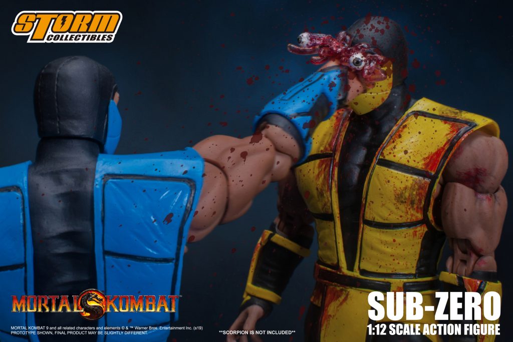 MORTAL KOMBAT 1/12 SCALE ACTION FIGURE SUB-ZERO VER.2 | モータルコンバット 1/12 アクションフィギュア サブゼロ VER.2