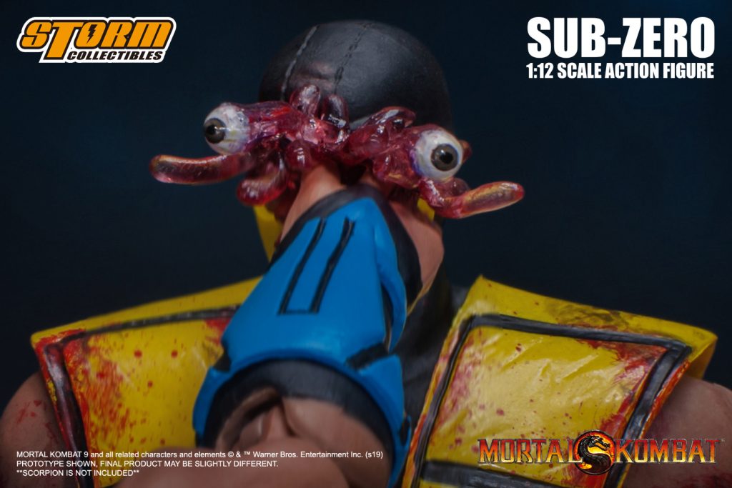 MORTAL KOMBAT 1/12 SCALE ACTION FIGURE SUB-ZERO VER.2 | モータルコンバット 1/12 アクションフィギュア サブゼロ VER.2