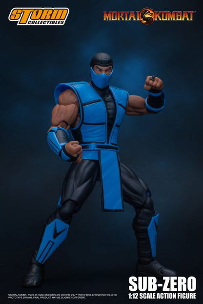 MORTAL KOMBAT 1/12 SCALE ACTION FIGURE SUB-ZERO VER.2 | モータルコンバット 1/12 アクションフィギュア サブゼロ VER.2