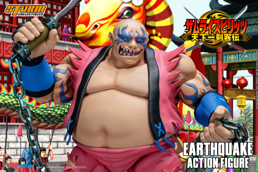 SAMURAI SHODOWN VI - EARTHQUAKE ACTION FIGURE | サムライスピリッツ　天下一剣客伝　アースクェイク
