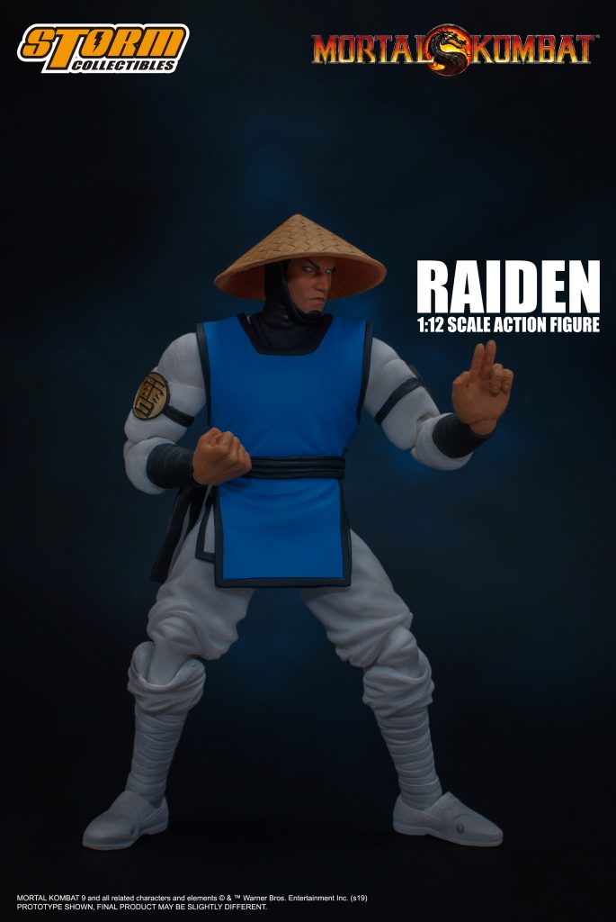 MORTAL KOMBAT 1/12 SCALE ACTION FIGURE RAIDEN | モータルコンバット 1/12 アクションフィギュア ライデン