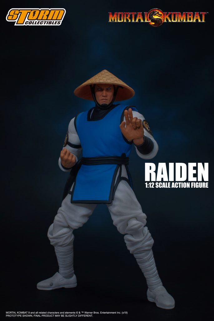 MORTAL KOMBAT 1/12 SCALE ACTION FIGURE RAIDEN | モータルコンバット 1/12 アクションフィギュア ライデン