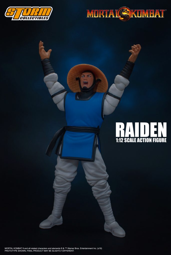 MORTAL KOMBAT 1/12 SCALE ACTION FIGURE RAIDEN | モータルコンバット 1/12 アクションフィギュア ライデン