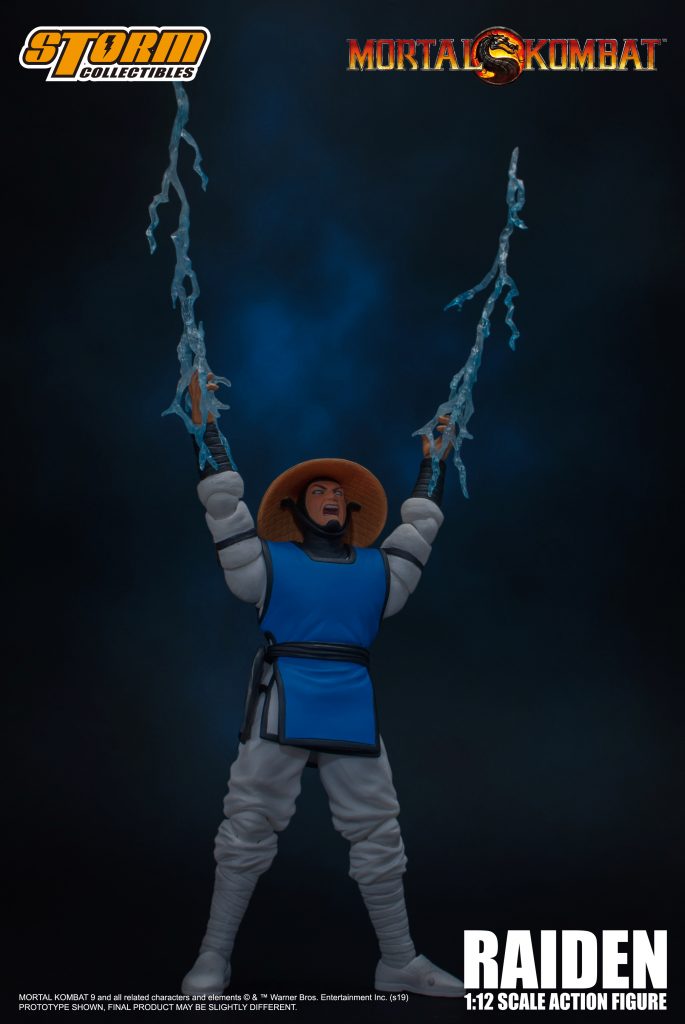 MORTAL KOMBAT 1/12 SCALE ACTION FIGURE RAIDEN | モータルコンバット 1/12 アクションフィギュア ライデン