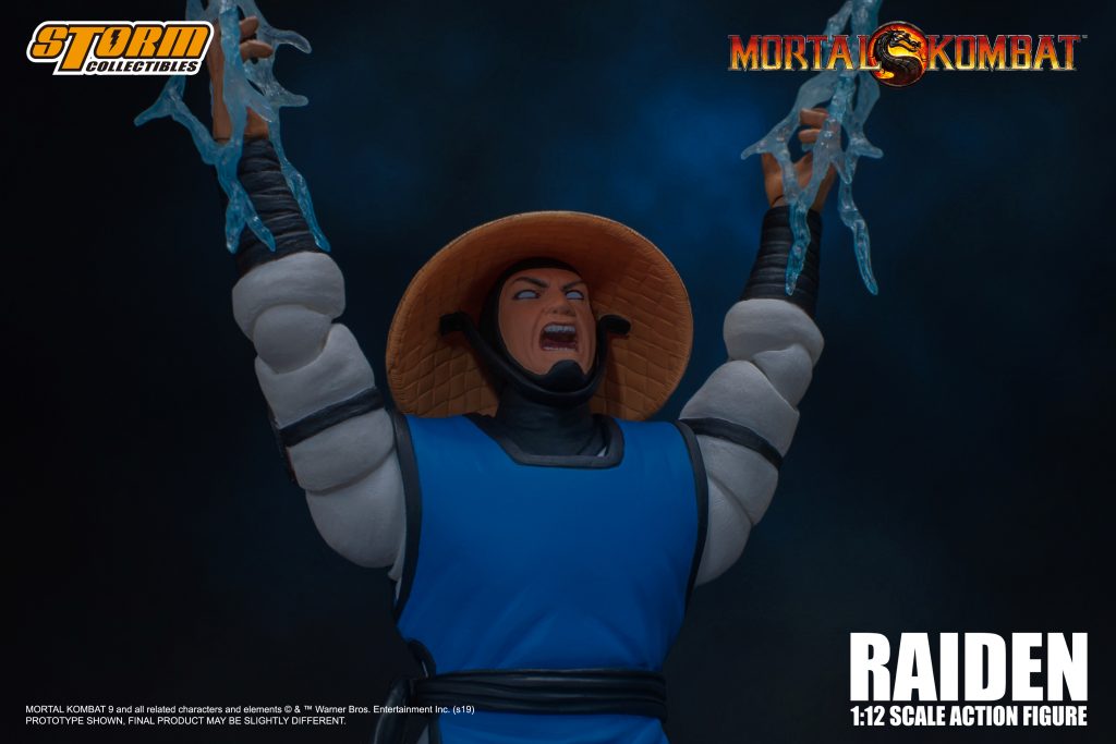 MORTAL KOMBAT 1/12 SCALE ACTION FIGURE RAIDEN | モータルコンバット 1/12 アクションフィギュア ライデン