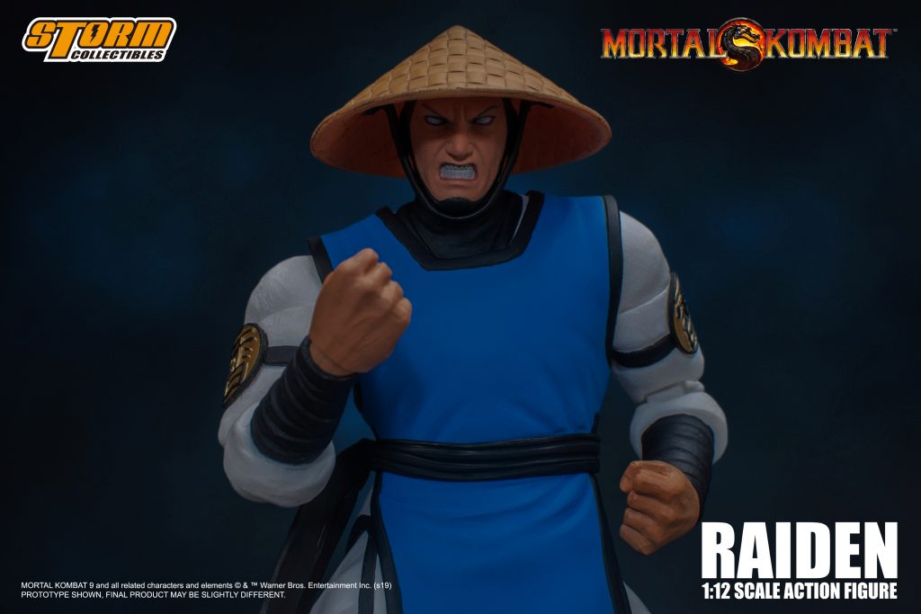 MORTAL KOMBAT 1/12 SCALE ACTION FIGURE RAIDEN | モータルコンバット 1/12 アクションフィギュア ライデン