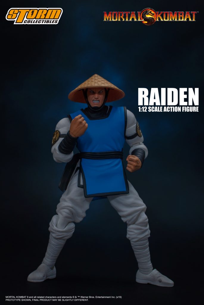 MORTAL KOMBAT 1/12 SCALE ACTION FIGURE RAIDEN | モータルコンバット 1/12 アクションフィギュア ライデン