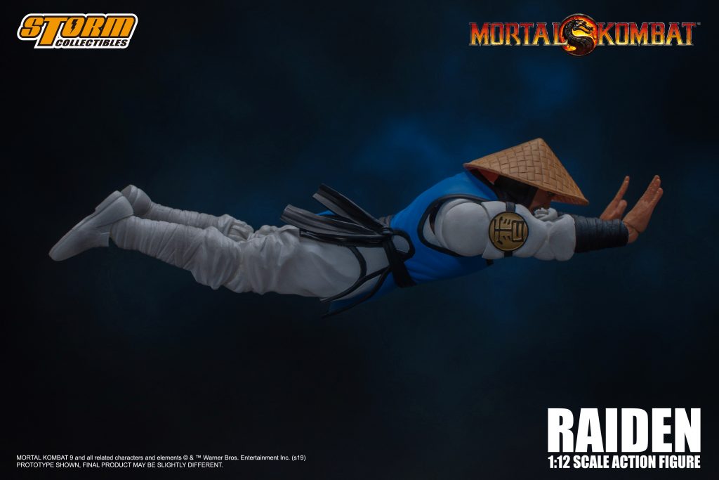 MORTAL KOMBAT 1/12 SCALE ACTION FIGURE RAIDEN | モータルコンバット 1/12 アクションフィギュア ライデン