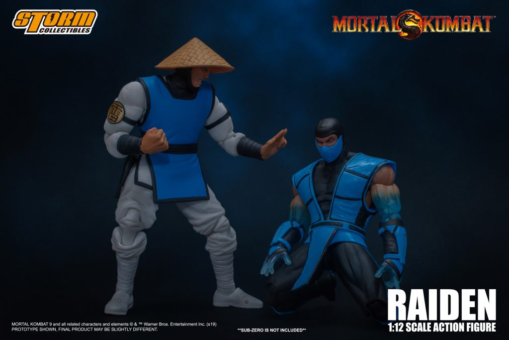 MORTAL KOMBAT 1/12 SCALE ACTION FIGURE RAIDEN | モータルコンバット 1/12 アクションフィギュア ライデン