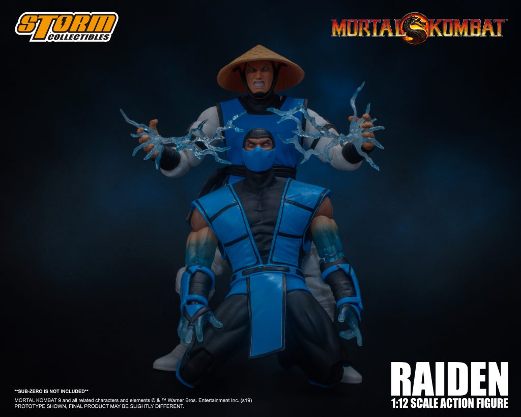 MORTAL KOMBAT 1/12 SCALE ACTION FIGURE RAIDEN | モータルコンバット 1/12 アクションフィギュア ライデン