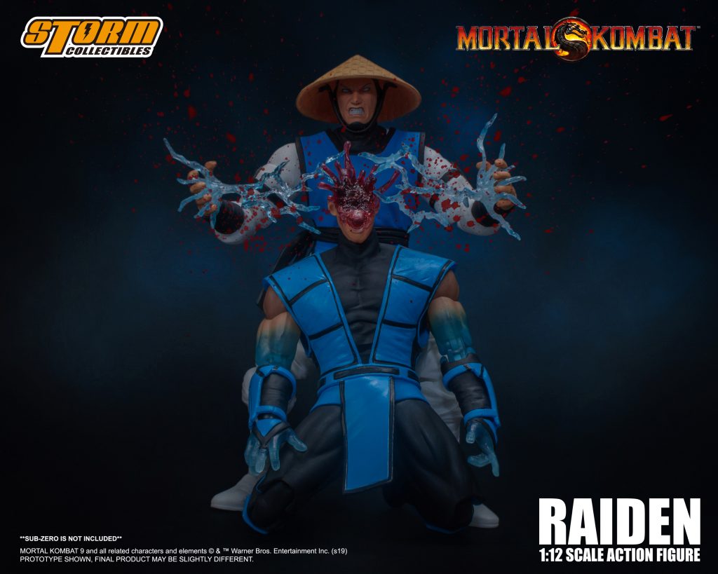 MORTAL KOMBAT 1/12 SCALE ACTION FIGURE RAIDEN | モータルコンバット 1/12 アクションフィギュア ライデン