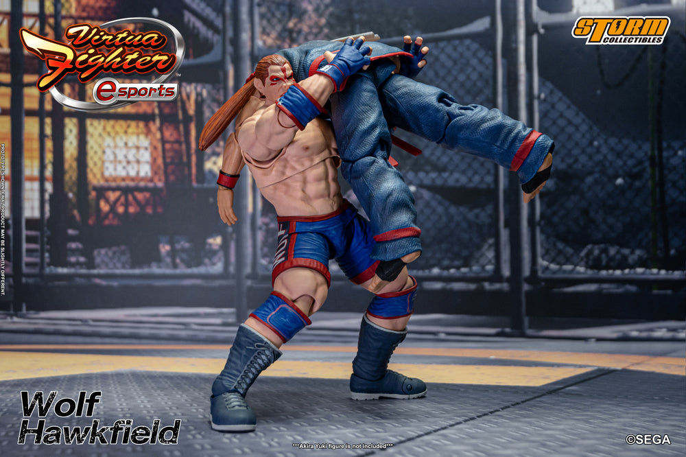 VIRTUA FIGHTER ESPORTS - WOLF HAWKFIELD ACTION FIGURE | バーチャファイター Eスポーツ アクションフィギュア ウルフ・ホークフィールド