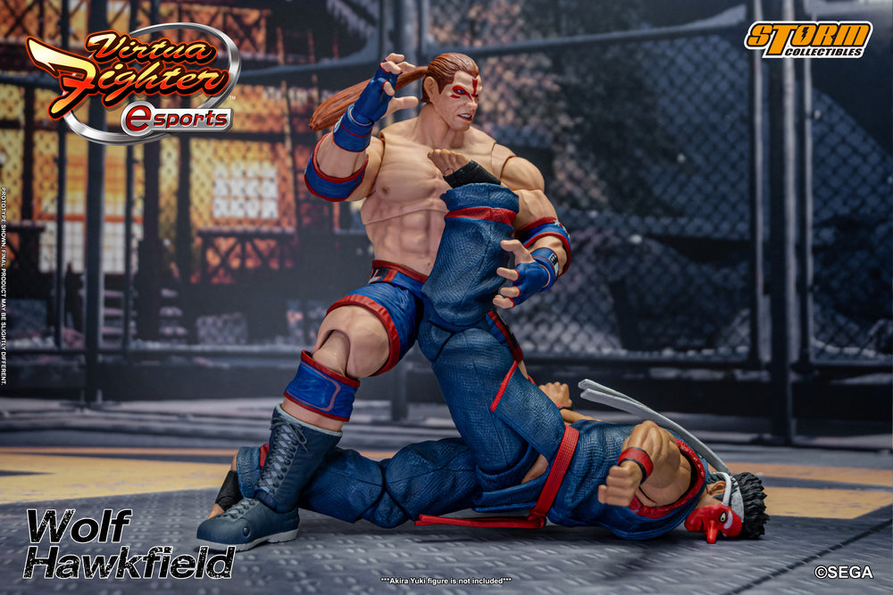 VIRTUA FIGHTER ESPORTS - WOLF HAWKFIELD ACTION FIGURE | バーチャファイター Eスポーツ アクションフィギュア ウルフ・ホークフィールド