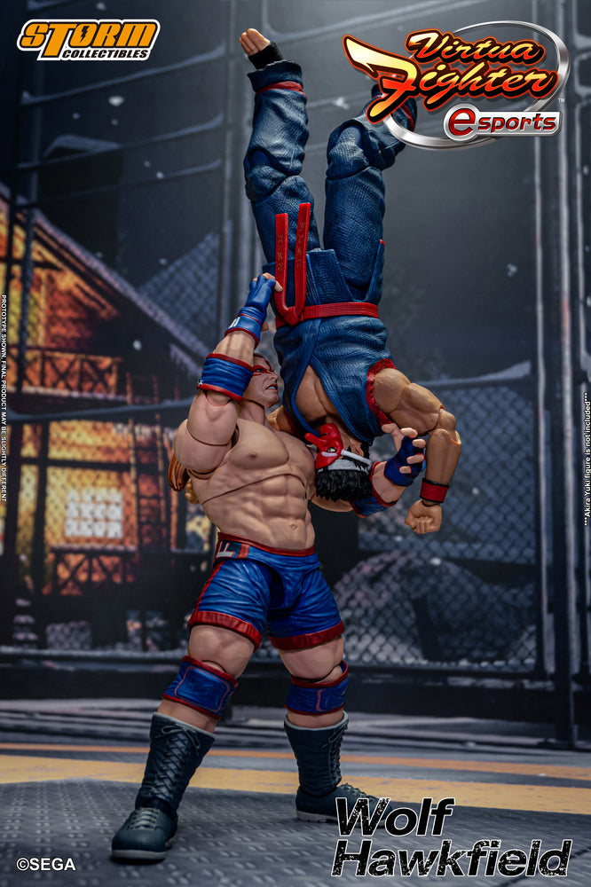 VIRTUA FIGHTER ESPORTS - WOLF HAWKFIELD ACTION FIGURE | バーチャファイター Eスポーツ アクションフィギュア ウルフ・ホークフィールド