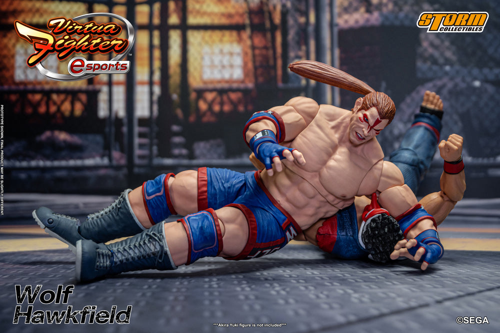 VIRTUA FIGHTER ESPORTS - WOLF HAWKFIELD ACTION FIGURE | バーチャファイター Eスポーツ アクションフィギュア ウルフ・ホークフィールド