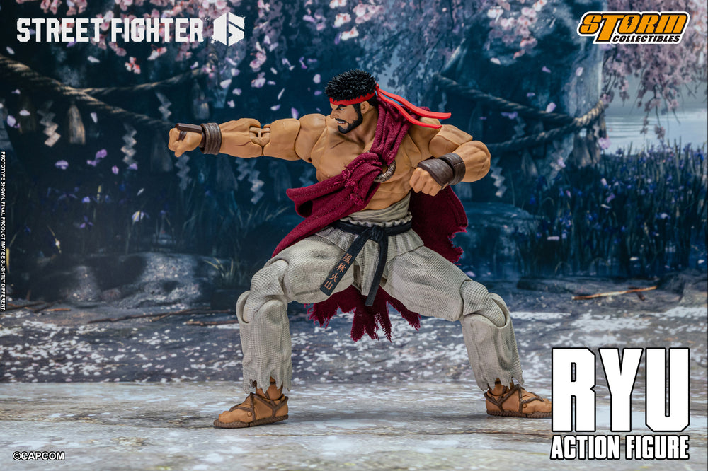 STREET FIGHTER 6 - RYU ACTION FIGURE | ストリートファイター6 アクションフィギュア リュウ