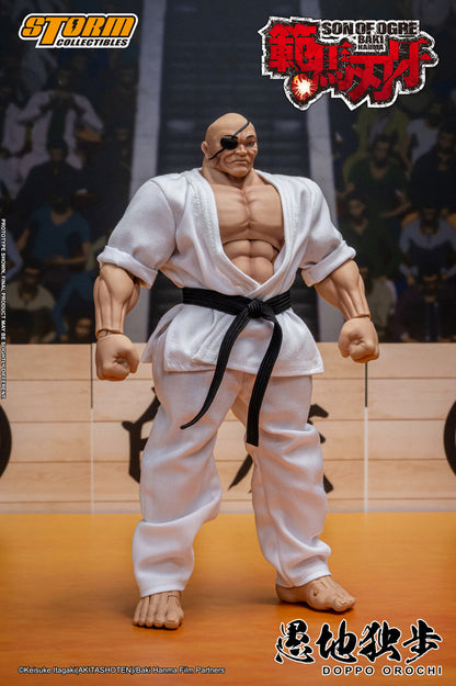 BAKI HANMA: SON OF OGRE - DOPPO OROCHI ACTION FIGURE | 『範馬刃牙』 アクションフィギュア 愚地独歩
