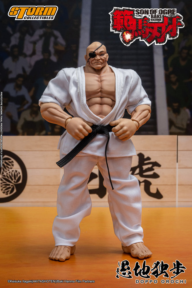 BAKI HANMA: SON OF OGRE - DOPPO OROCHI ACTION FIGURE | 『範馬刃牙』 アクションフィギュア 愚地独歩