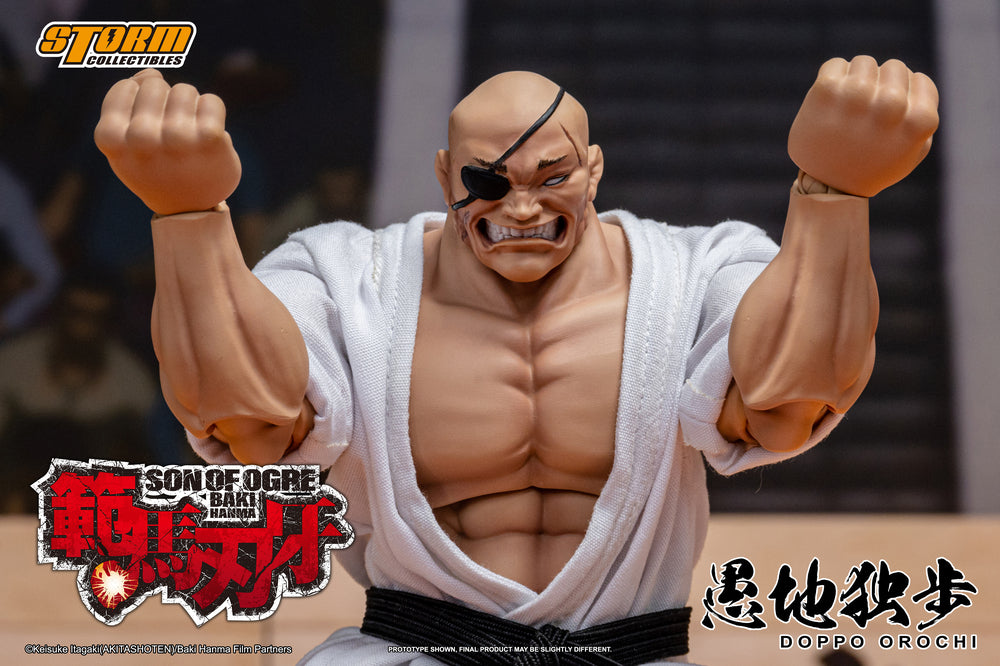 BAKI HANMA: SON OF OGRE - DOPPO OROCHI ACTION FIGURE | 『範馬刃牙』 アクションフィギュア 愚地独歩