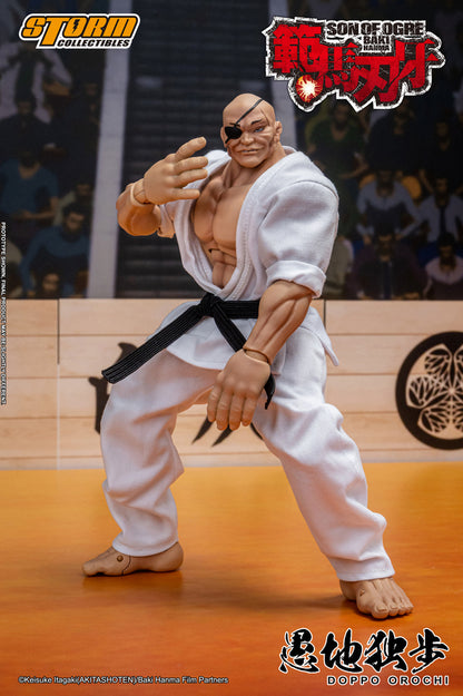 BAKI HANMA: SON OF OGRE - DOPPO OROCHI ACTION FIGURE | 『範馬刃牙』 アクションフィギュア 愚地独歩