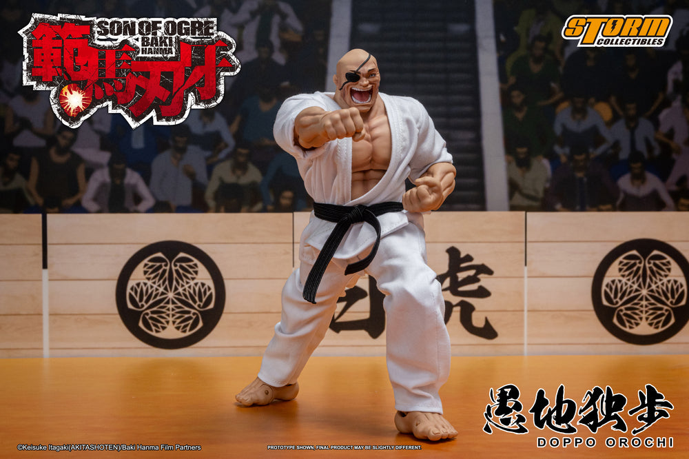 BAKI HANMA: SON OF OGRE - DOPPO OROCHI ACTION FIGURE | 『範馬刃牙』 アクションフィギュア 愚地独歩