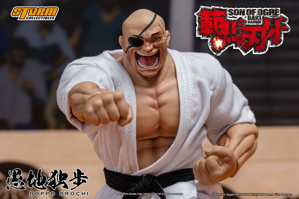 BAKI HANMA: SON OF OGRE - DOPPO OROCHI ACTION FIGURE | 『範馬刃牙』 アクションフィギュア 愚地独歩