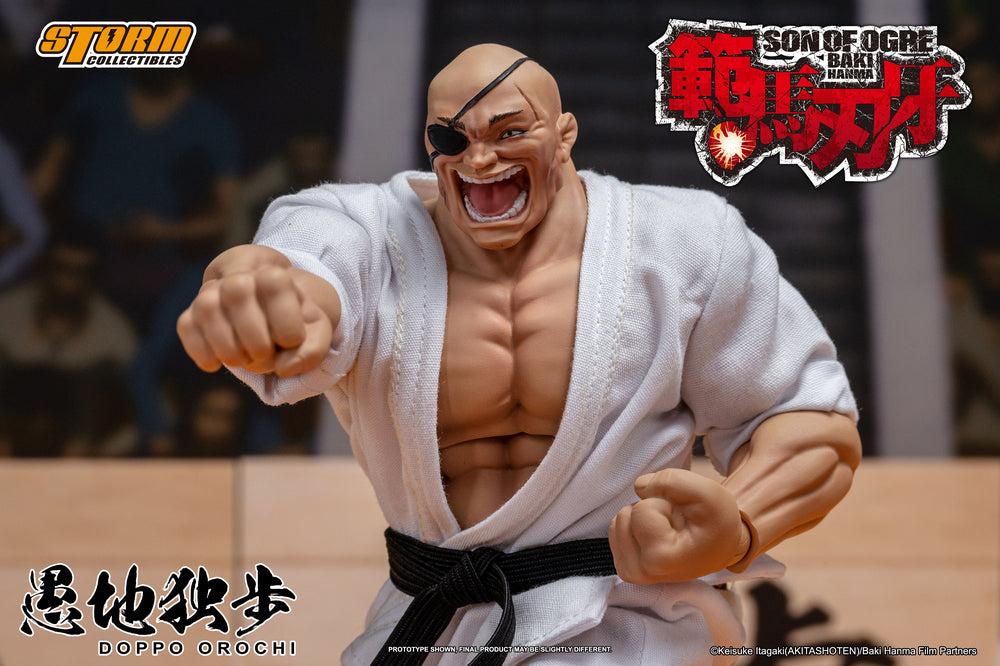 BAKI HANMA: SON OF OGRE - DOPPO OROCHI ACTION FIGURE | 『範馬刃牙』 アクションフィギュア 愚地独歩