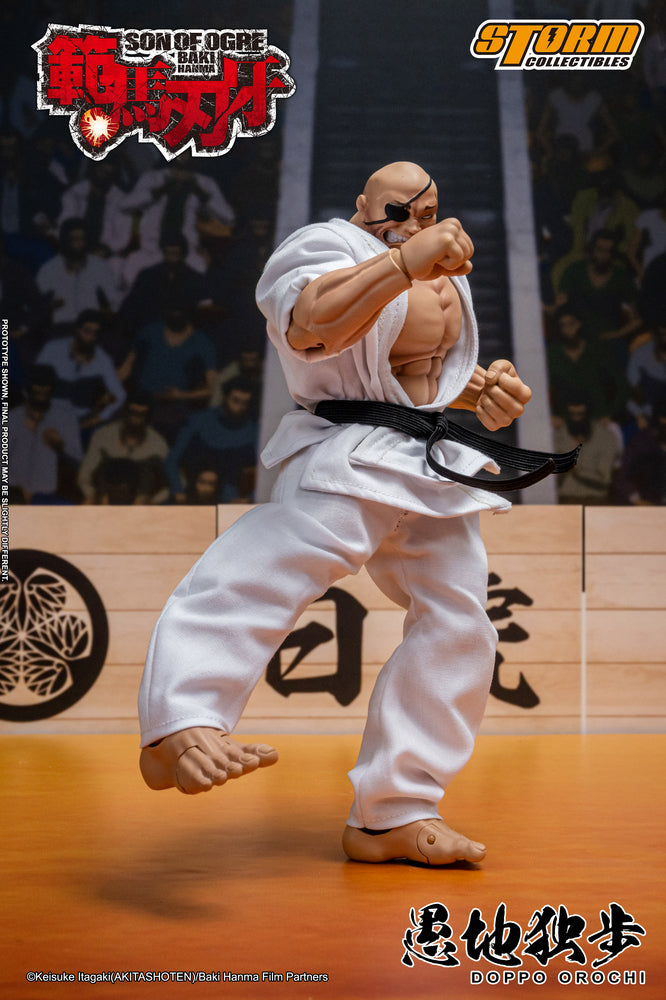 BAKI HANMA: SON OF OGRE - DOPPO OROCHI ACTION FIGURE | 『範馬刃牙』 アクションフィギュア 愚地独歩