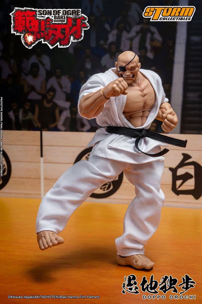 BAKI HANMA: SON OF OGRE - DOPPO OROCHI ACTION FIGURE | 『範馬刃牙』 アクションフィギュア 愚地独歩