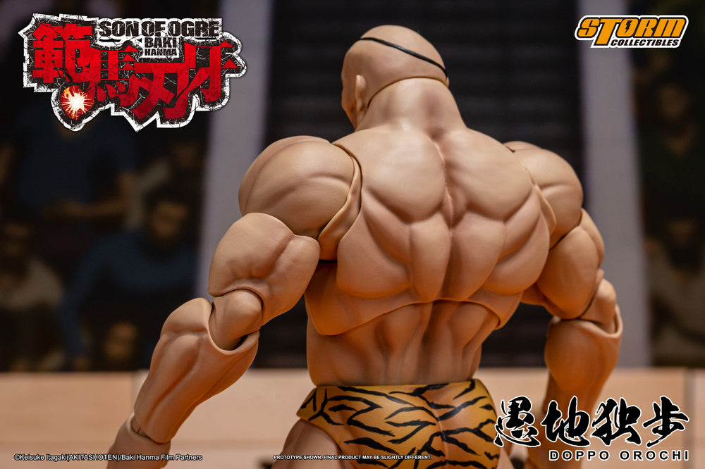 BAKI HANMA: SON OF OGRE - DOPPO OROCHI ACTION FIGURE | 『範馬刃牙』 アクションフィギュア 愚地独歩
