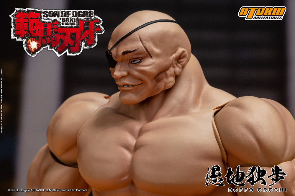 BAKI HANMA: SON OF OGRE - DOPPO OROCHI ACTION FIGURE | 『範馬刃牙』 アクションフィギュア 愚地独歩