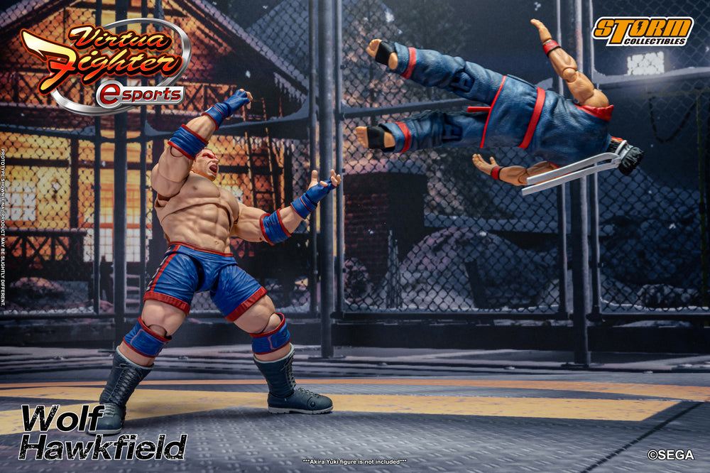 VIRTUA FIGHTER ESPORTS - WOLF HAWKFIELD ACTION FIGURE | バーチャファイター Eスポーツ アクションフィギュア ウルフ・ホークフィールド