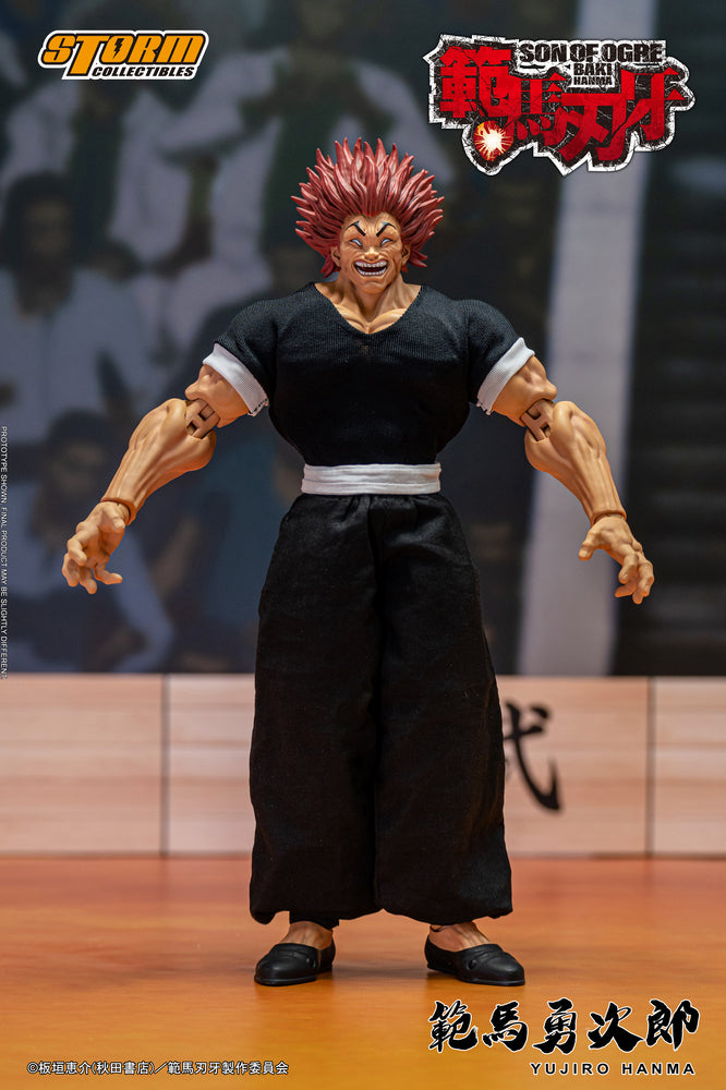 BAKI HANMA: SON OF OGRE - YUUJIRO HANMA ACTION FIGURE | 『範馬刃牙』 アクションフィギュア 範馬勇次郎