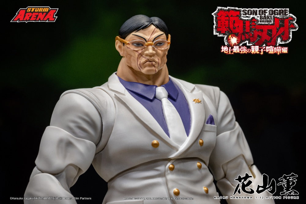 BAKI HANMA - 1/12 SCALE KAORU HANAYAMA ACTION FIGURE | ストームアリーナ『範馬刃牙』花山薫