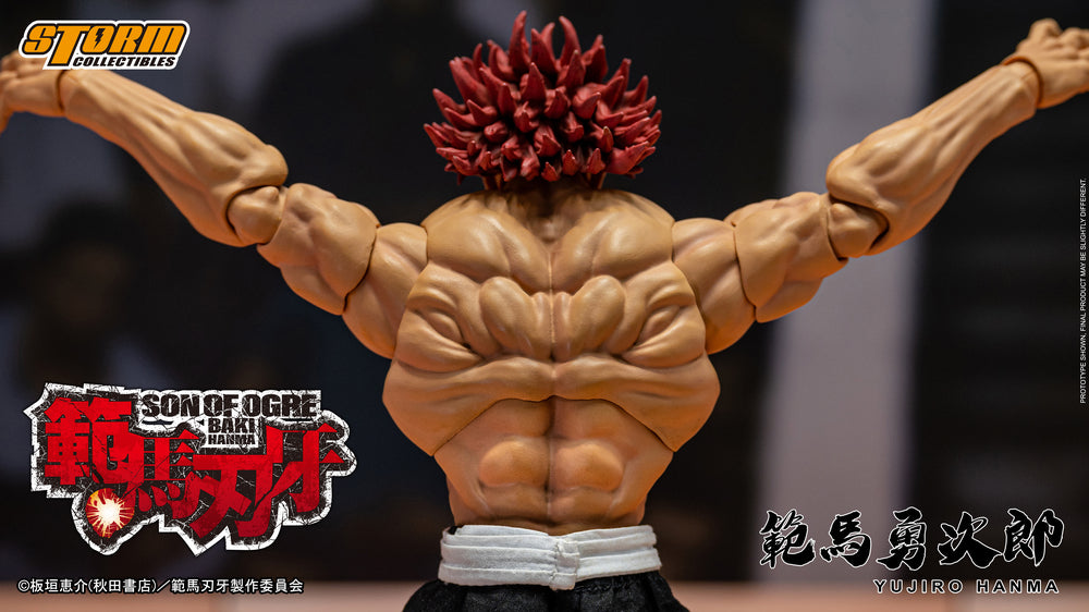 BAKI HANMA: SON OF OGRE - YUUJIRO HANMA ACTION FIGURE | 『範馬刃牙』 アクションフィギュア 範馬勇次郎