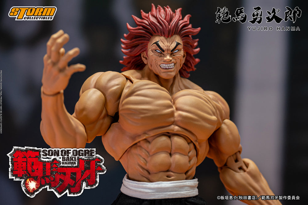 BAKI HANMA: SON OF OGRE - YUUJIRO HANMA ACTION FIGURE | 『範馬刃牙』 アクションフィギュア 範馬勇次郎