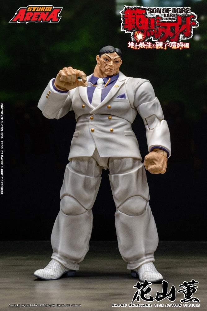 BAKI HANMA - 1/12 SCALE KAORU HANAYAMA ACTION FIGURE | ストーム