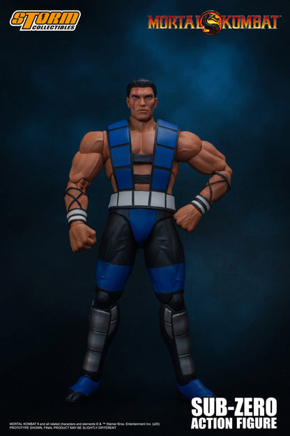 MORTAL KOMBAT 1/12 SCALE ACTION FIGURE SUB-ZERO (UNMASKED) | モータルコンバット アクションフィギュア サブゼロ(アンマスク)