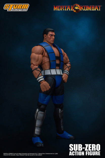MORTAL KOMBAT 1/12 SCALE ACTION FIGURE SUB-ZERO (UNMASKED) | モータルコンバット アクションフィギュア サブゼロ(アンマスク)