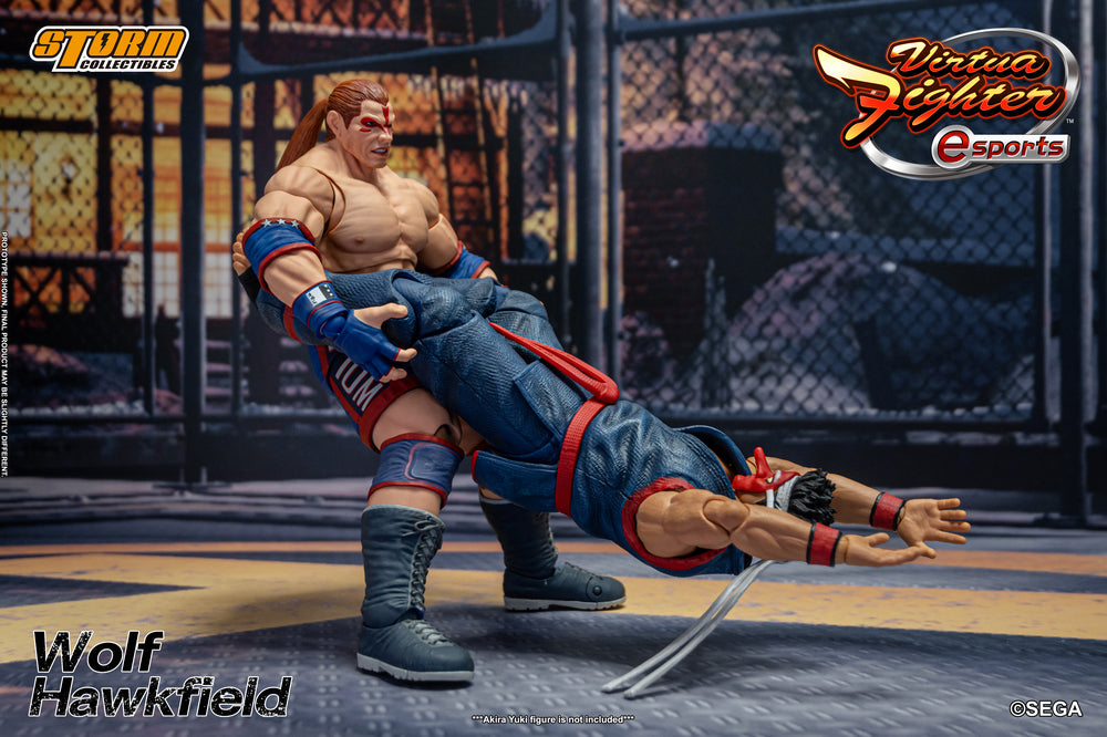 VIRTUA FIGHTER ESPORTS - WOLF HAWKFIELD ACTION FIGURE | バーチャファイター Eスポーツ アクションフィギュア ウルフ・ホークフィールド