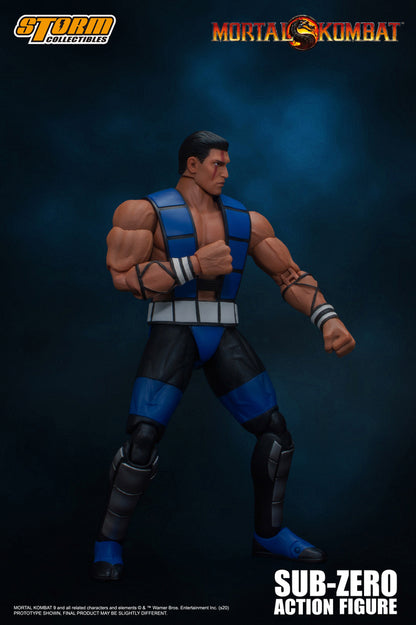 MORTAL KOMBAT 1/12 SCALE ACTION FIGURE SUB-ZERO (UNMASKED) | モータルコンバット アクションフィギュア サブゼロ(アンマスク)